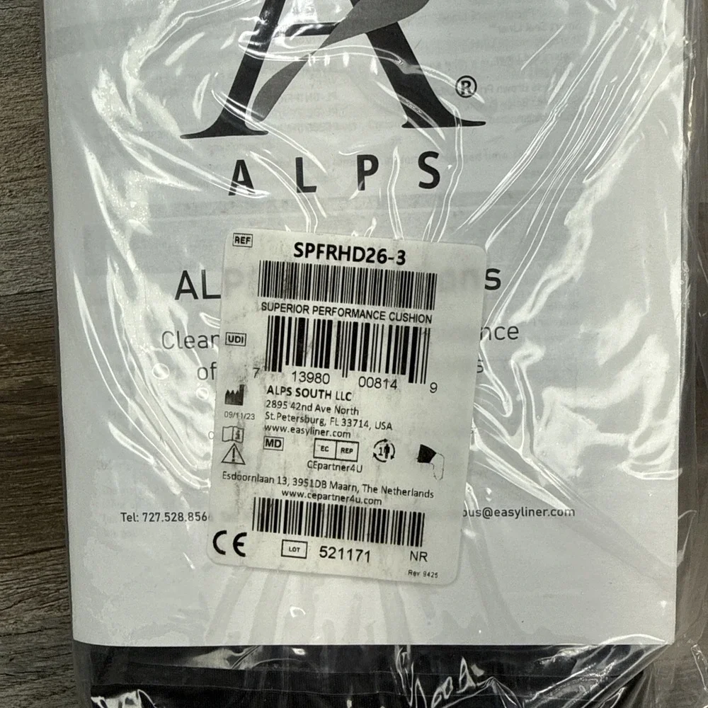 ALPS Superior Performance HD Gel Cushion Liner Size 26 SPFRHD26-3